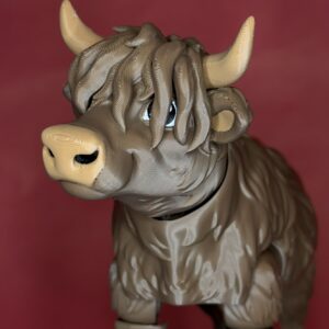 figurka "szkocka krowa"