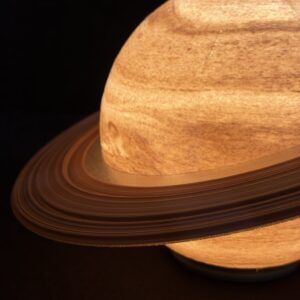 lampa 3d „saturn” – lampka nocna led | druk 3d