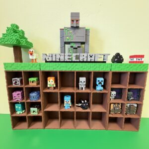 Półka na figurki Kinder Joy Minecraft