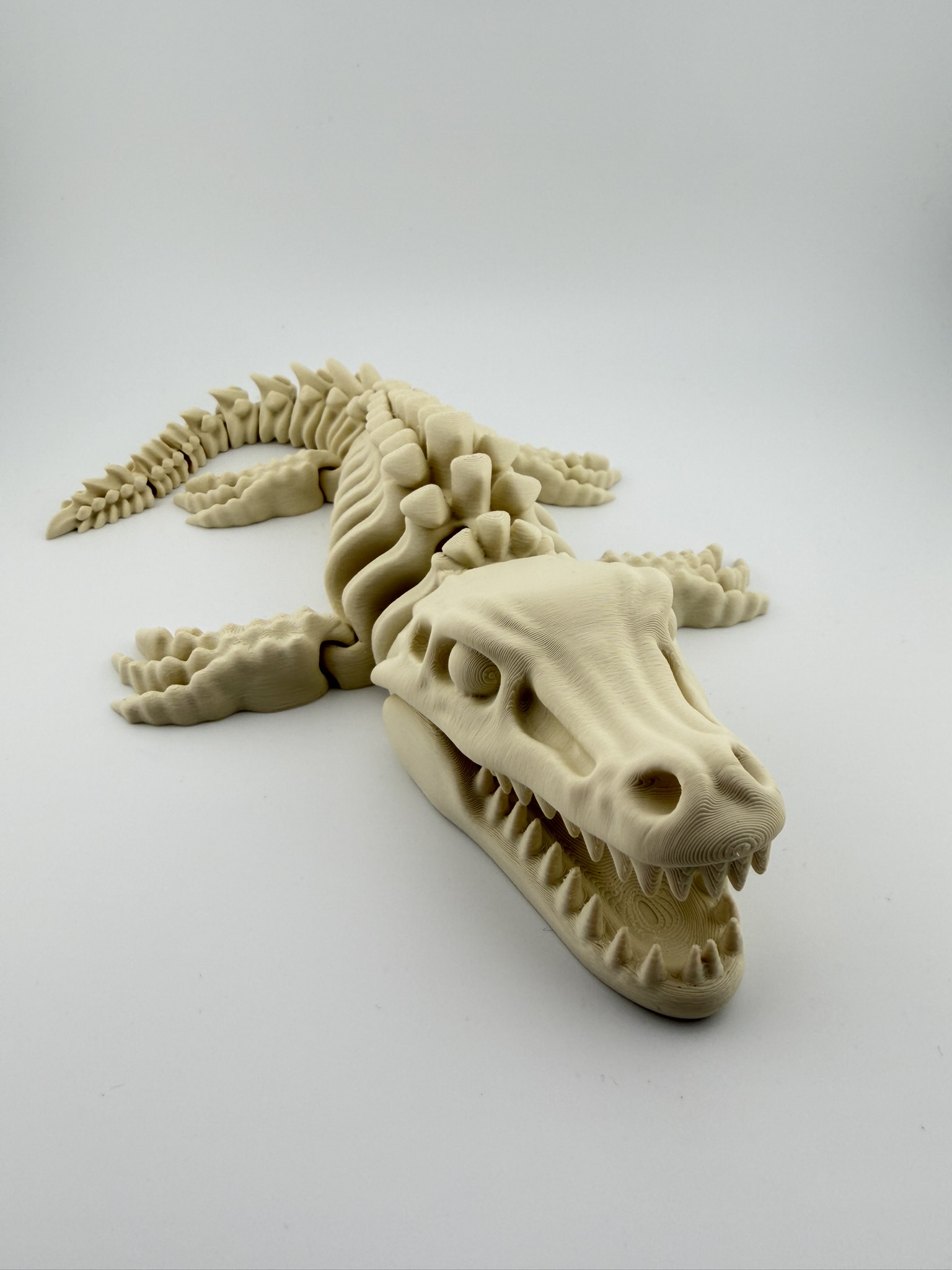 Ruchomy szkielet Mozazaura 3D