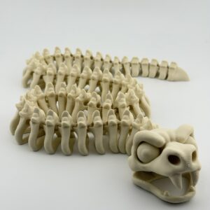 Szkielet węża 3D – realistyczna, w pełni ruchoma figurka 63 cm