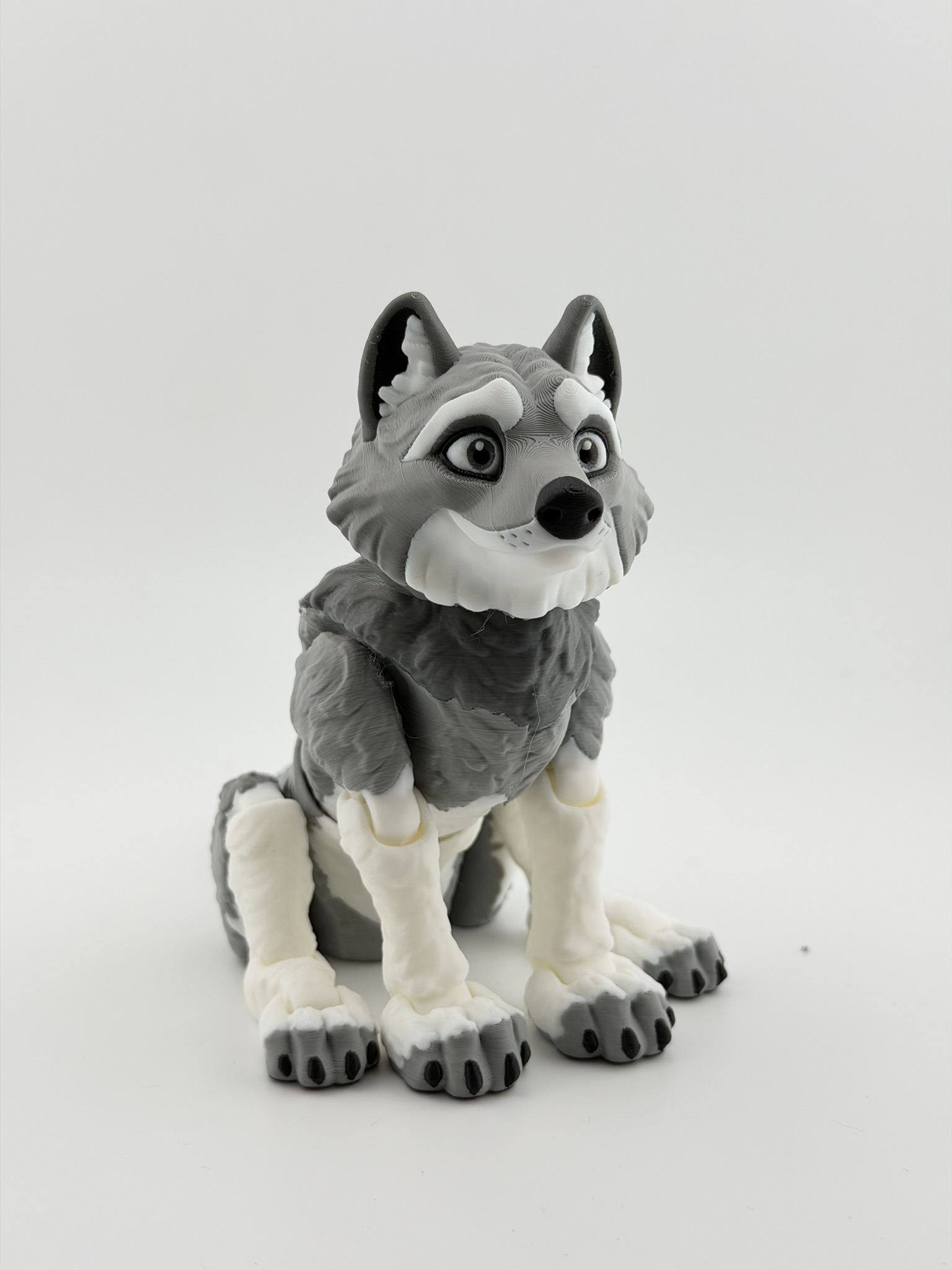 Wilk – ruchoma figurka 3D - figurka kolekcjonerska - obrazek 6