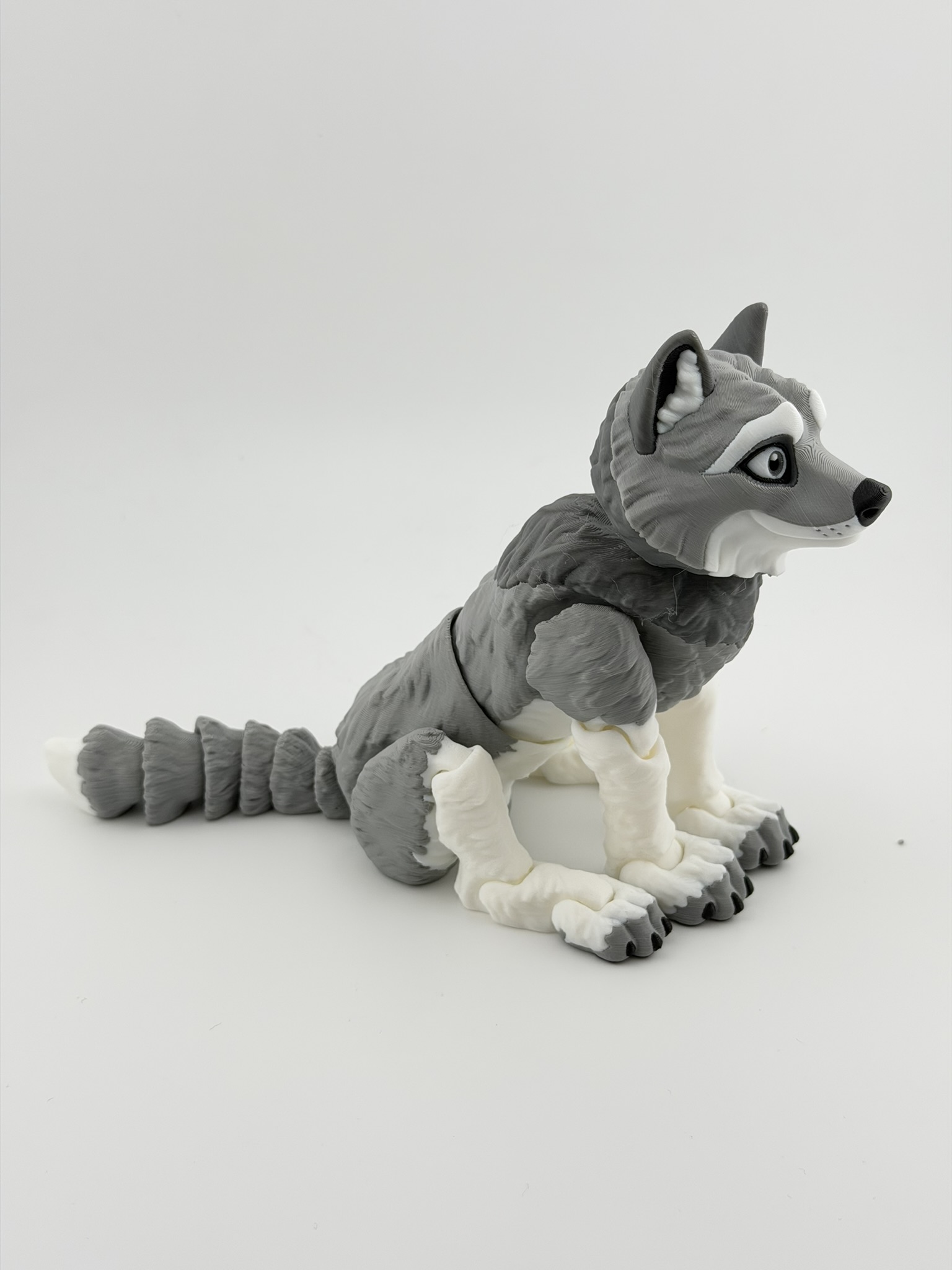 Wilk – ruchoma figurka 3D - figurka kolekcjonerska - obrazek 7