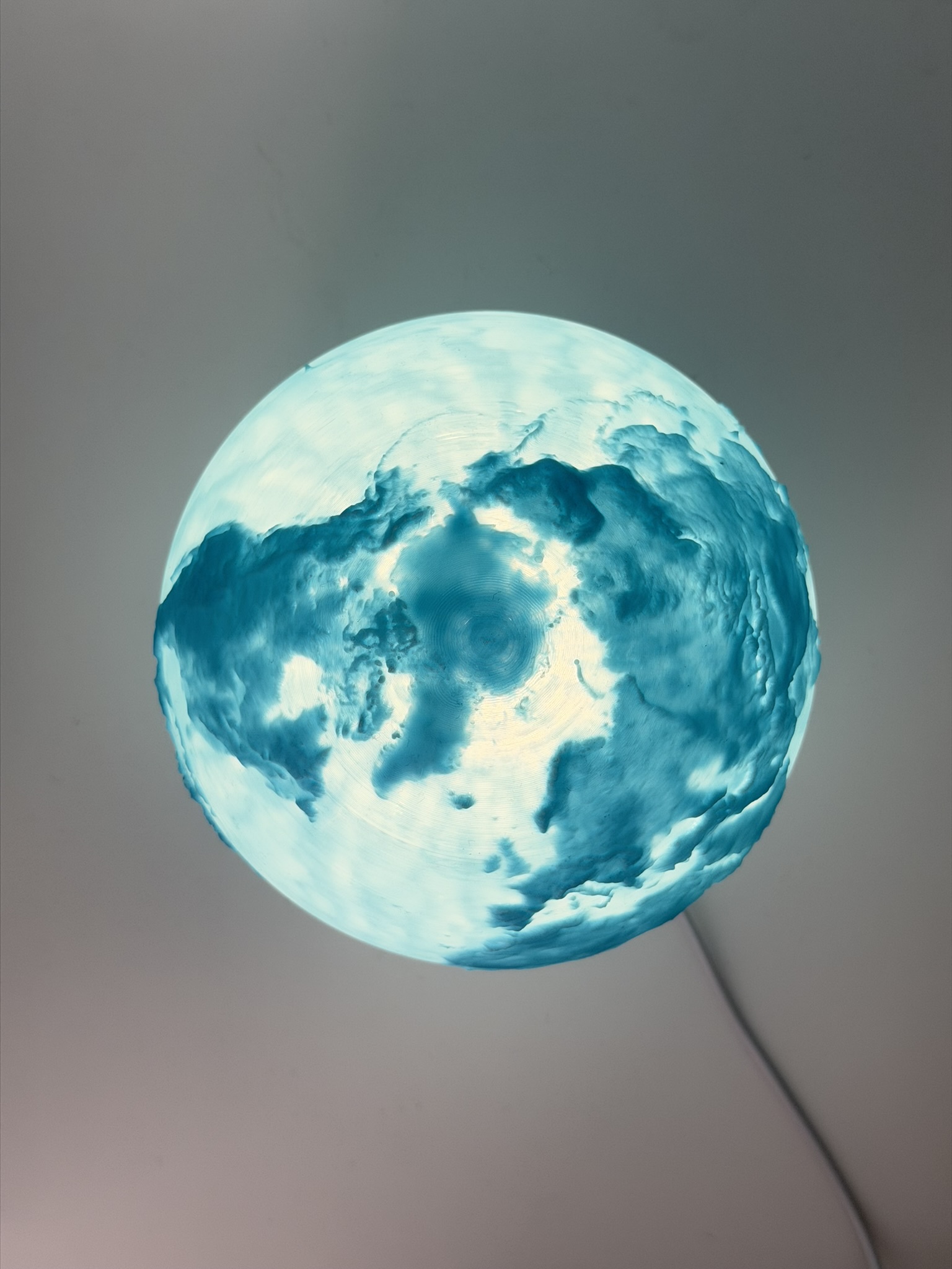 Lampa "Ziemia" | Świecąca w ciemności - obrazek 7