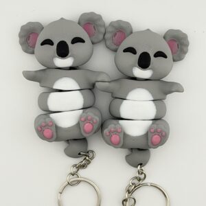 Brelok Koala 3D z magnesami | dla pary / przyjaciół