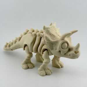 Ruchomy szkielet Triceratops 3D