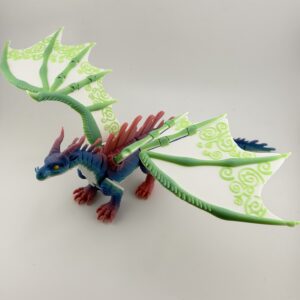 Smok "Verdantis Sylvara – Mistyczny Smok Natury" 3D