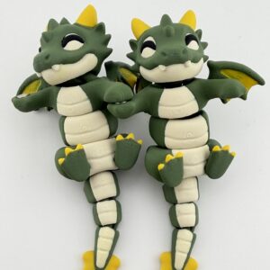 Brelok Smok 3D z magnesami | dla pary / przyjaciół