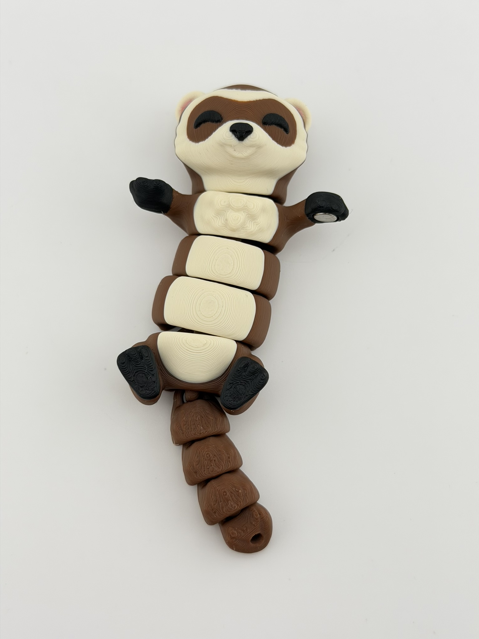 Brelok Fretka 3D z magnesami | dla pary / przyjaciół - obrazek 7