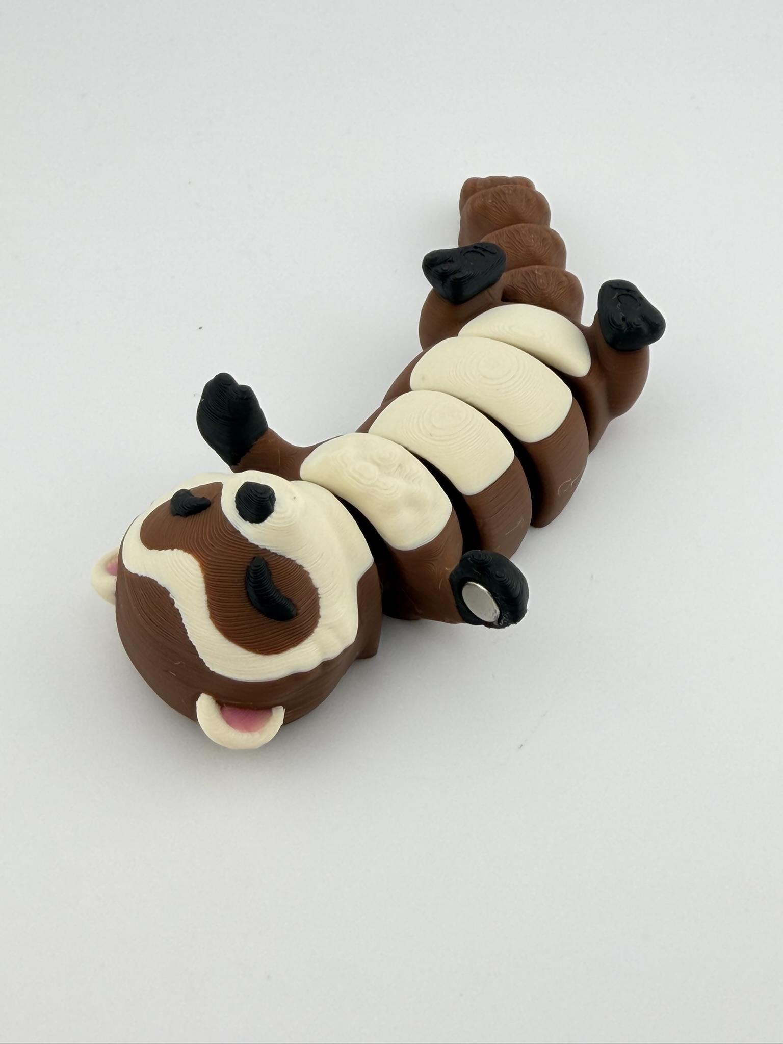 Brelok Fretka 3D z magnesami | dla pary / przyjaciół - obrazek 5