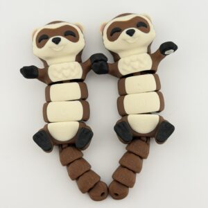 Brelok Fretka 3D z magnesami | dla pary / przyjaciół