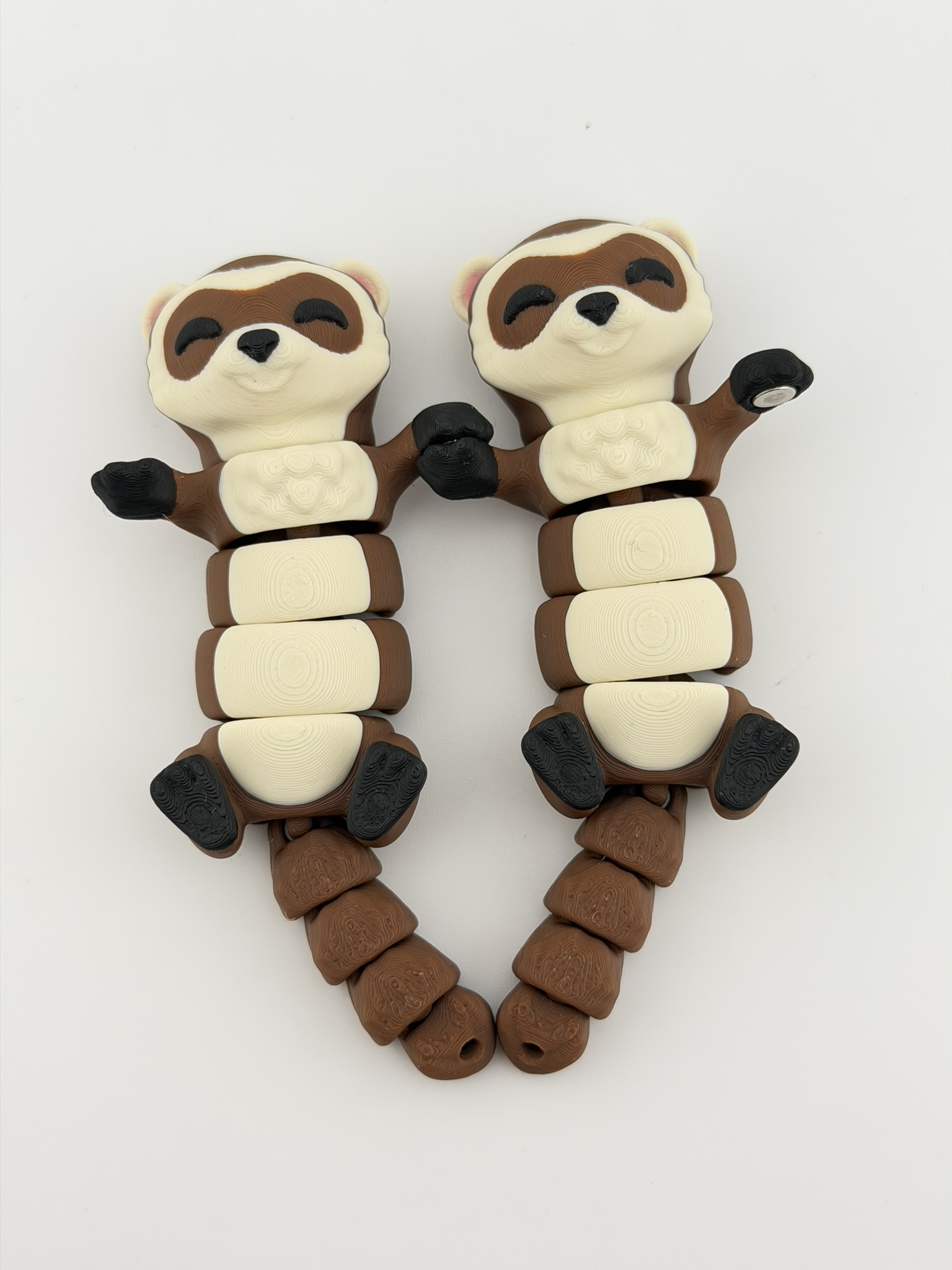 Brelok Fretka 3D z magnesami | dla pary / przyjaciół