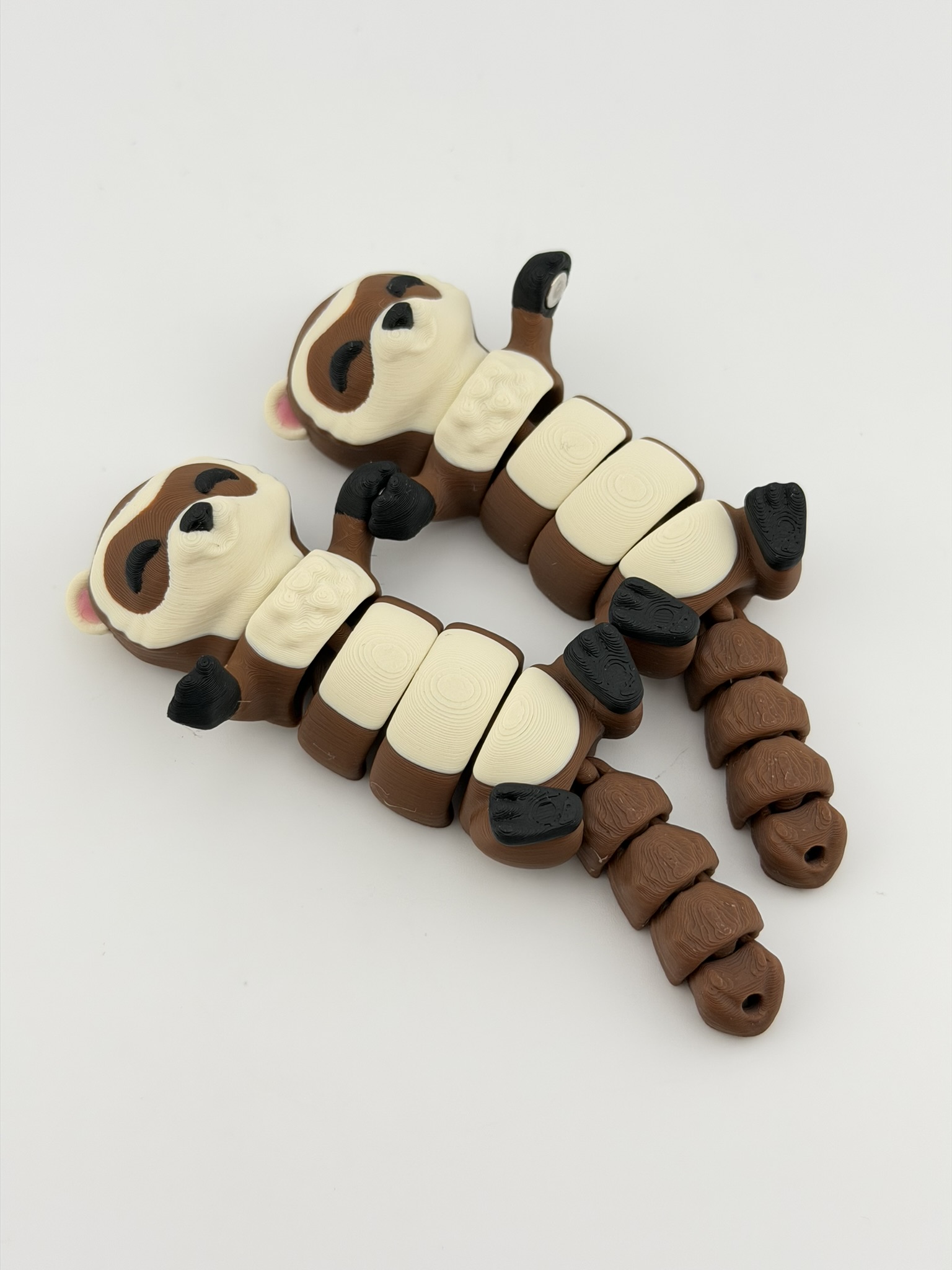 Brelok Fretka 3D z magnesami | dla pary / przyjaciół - obrazek 4