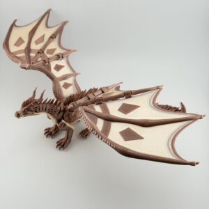 Smok "Aurelion Terravax – Królewski Smok Ziemi" 3D